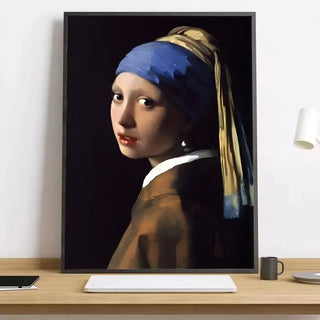 Stampa su tela da intelaiare — Homage to Vermeer