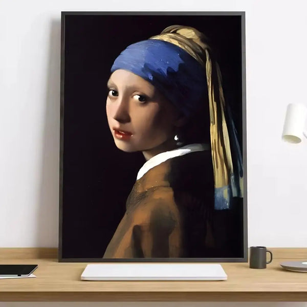 Stampa su tela da intelaiare — Homage to Vermeer