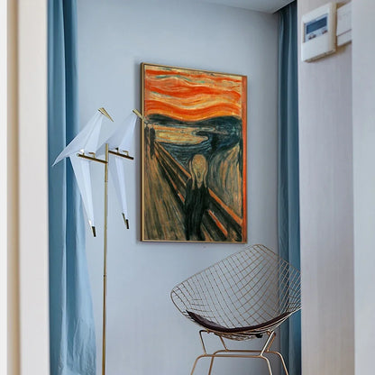 Stampa su tela da intelaiare — Homage to Munch