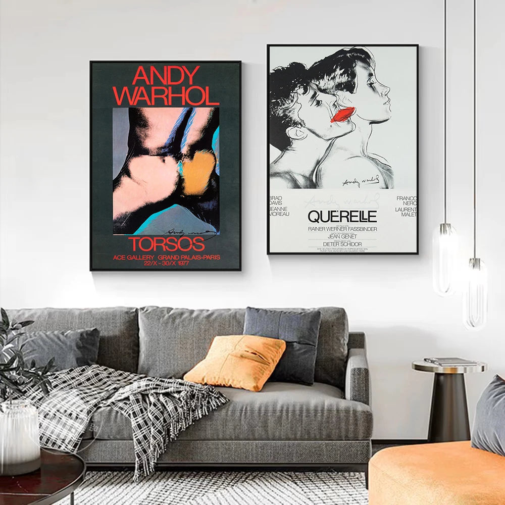 Stampa su tela da intelaiare — Homage to Warhol