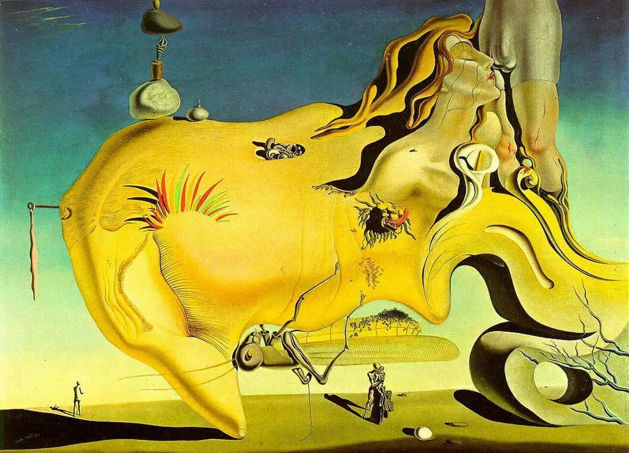 Stampa su tela da intelaiare — Homage to Dalì