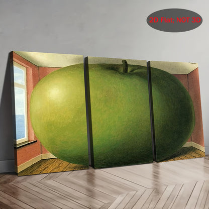 Stampa su tela intelaiata — Homage to Magritte
