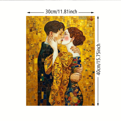 Stampa su tela intelaiata — Homage to Klimt