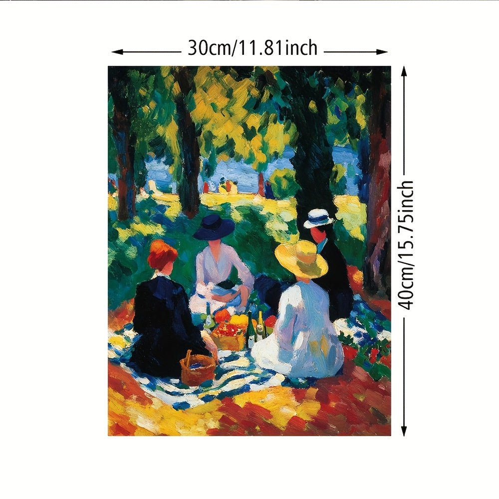 Stampa su tela intelaiata — Homage to Matisse