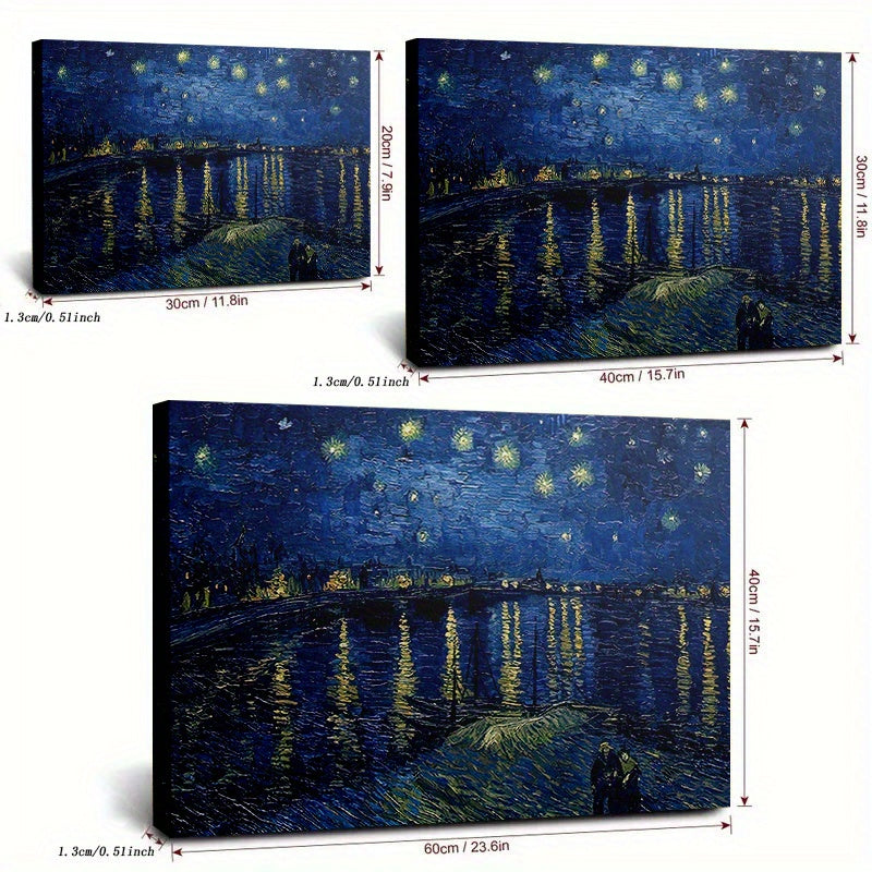 Stampa su tela intelaiata — Homage to Van Gogh
