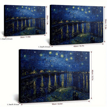 Stampa su tela intelaiata — Homage to Van Gogh