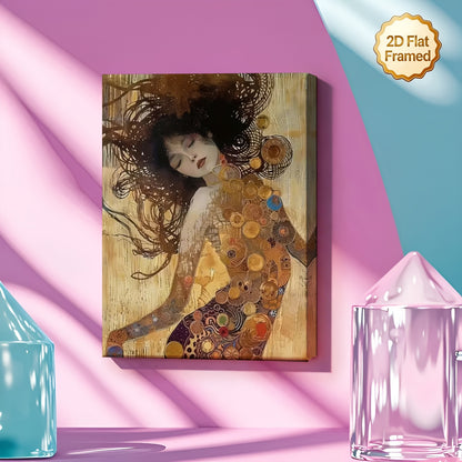 Stampa su tela intelaiata — Homage to Klimt