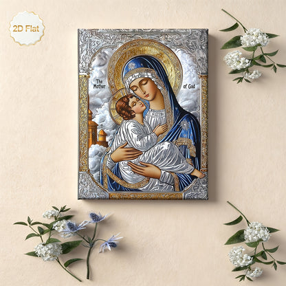 Stampa su tela intelaiata — Madonna