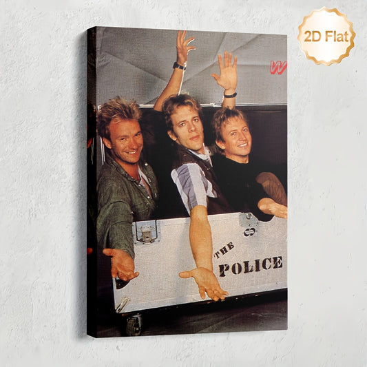 Stampa su tela intelaiata — The Police