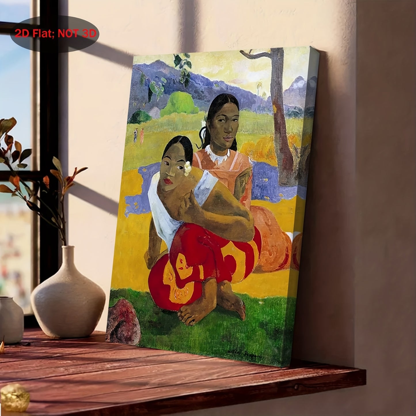 Stampa su tela intelaiata — Homage to Gauguin