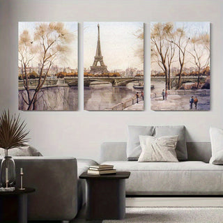 Stampa su tela intelaiata — Torre Eiffel
