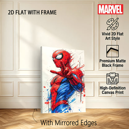 Stampa su tela — Homage to Spider-Man