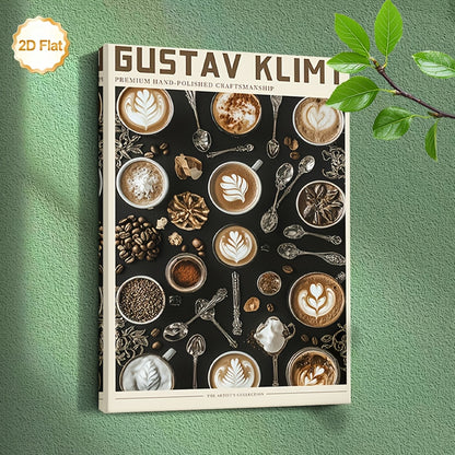 Stampa su tela intelaiata — Homage to Klimt