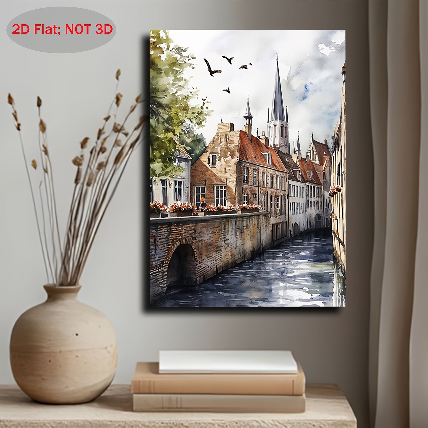 Stampa su tela intelaiata — Bruges