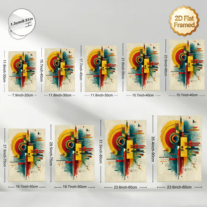 Stampa su tela intelaiata — Homage to Kandinsky