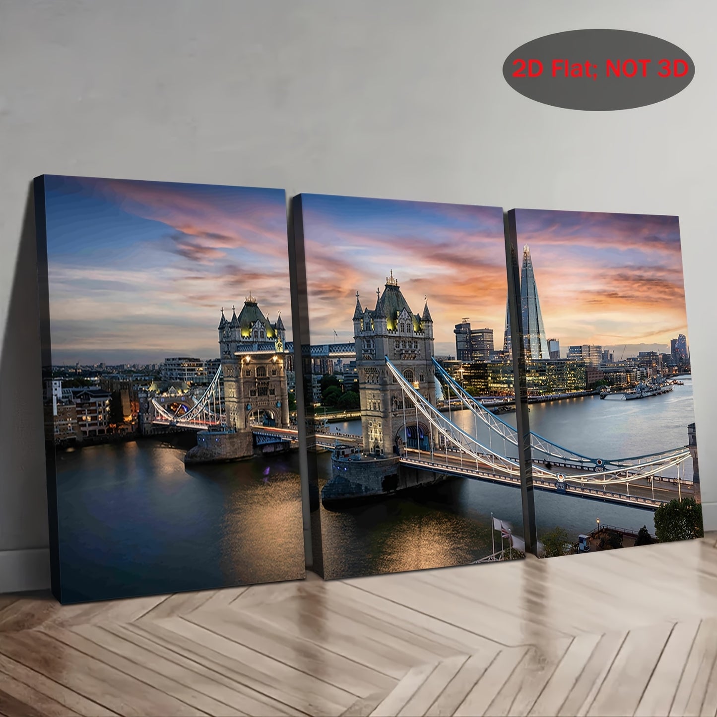 Stampa su tela intelaiata — Tower Bridge