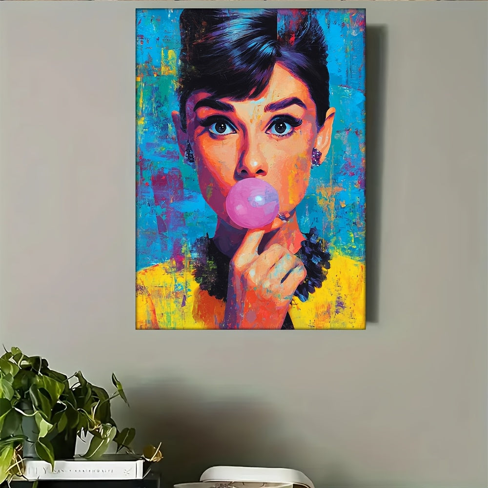 Stampa su tela — Homage to Audrey