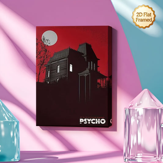 Stampa su tela intelaiata — Psycho