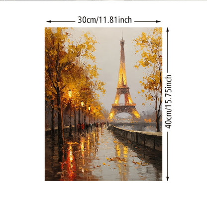 Stampa su tela intelaiata — Torre Eiffel