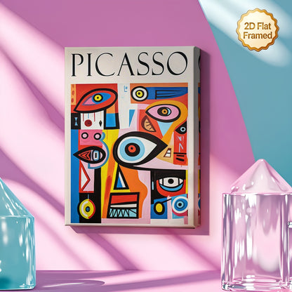 Stampa su tela intelaiata — Homage to Picasso