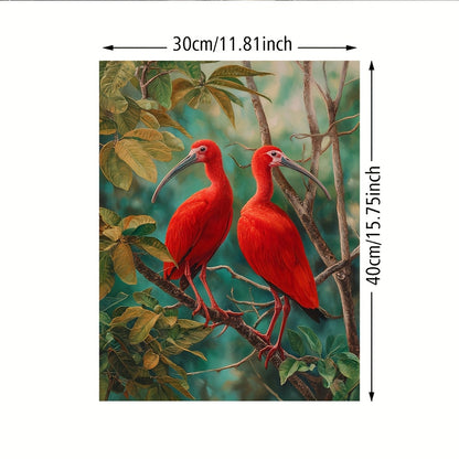 Stampa su tela intelaiata — Ibis Scarlatto