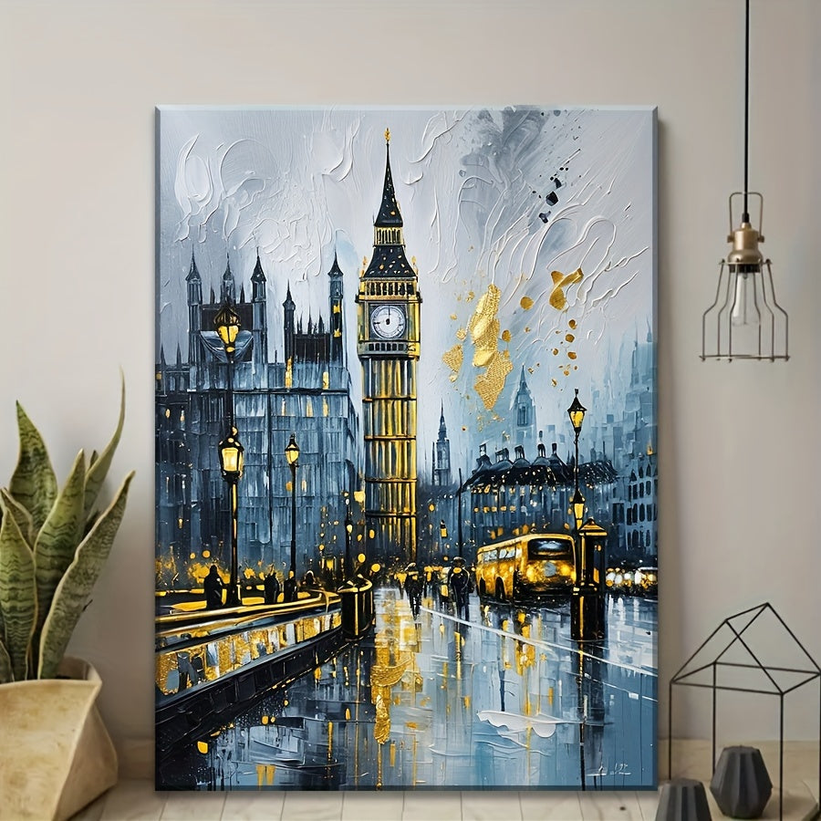 Stampa su tela intelaiata — Londra Big Ben