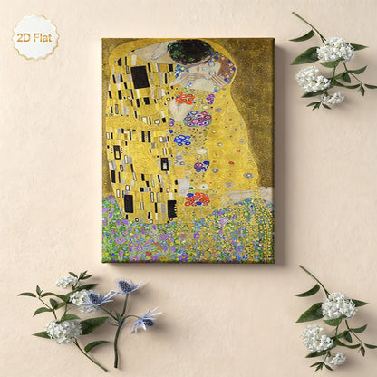Stampa su tela intelaiata — Homage to Klimt