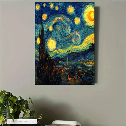Stampa su tela intelaiata — Homage to Van Gogh