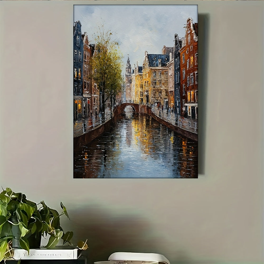 Stampa su tela intelaiata — Amsterdam