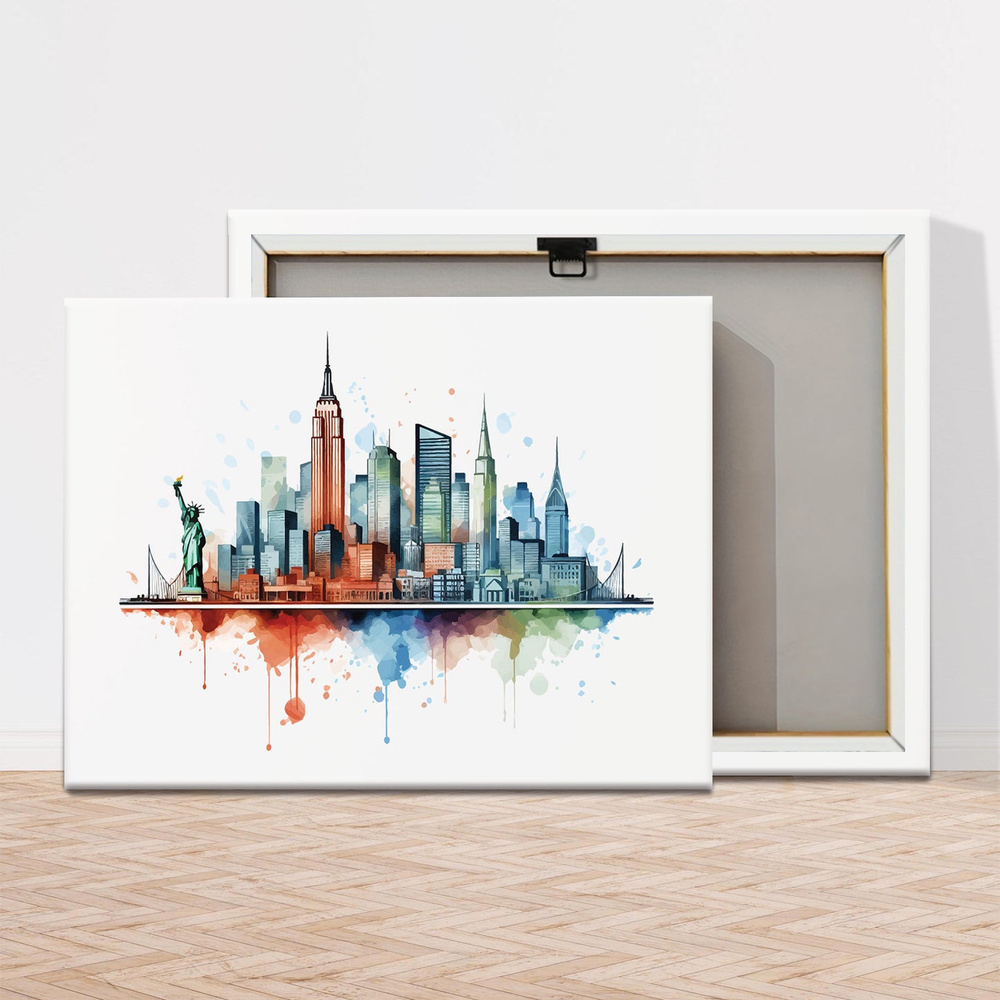 Stampa su tela intelaiata — Skyline New York