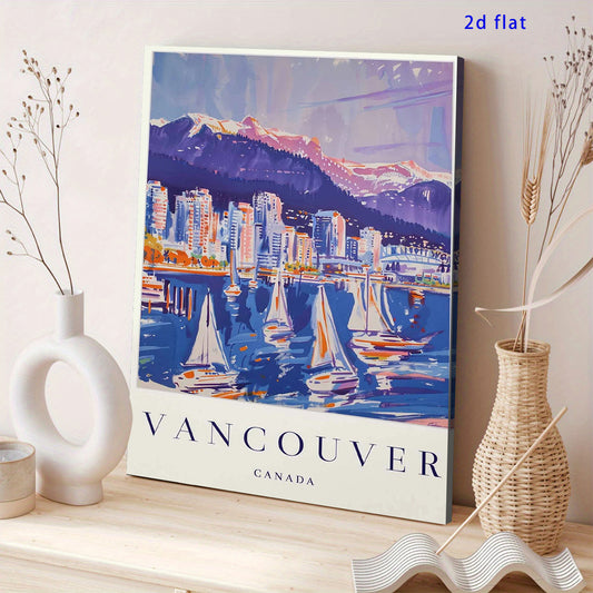 Stampa su tela intelaiata — Vancouver