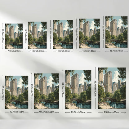 Stampa su tela intelaiata — Central Park