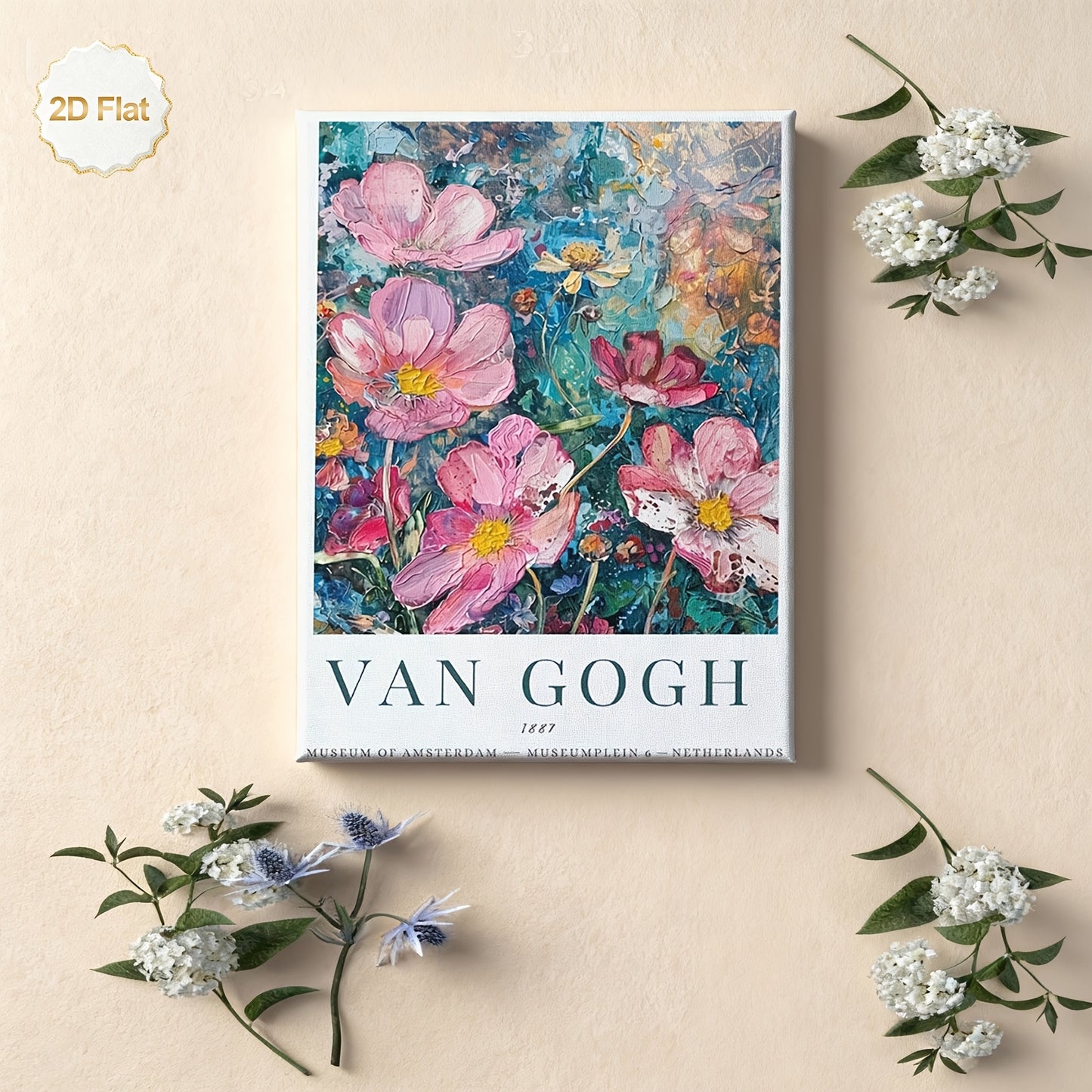 Stampa su tela intelaiata — Homage to Van Gogh