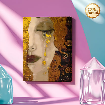 Stampa su tela intelaiata — Homage to Klimt