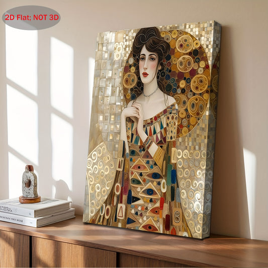 Stampa su tela intelaiata — Homage to Klimt