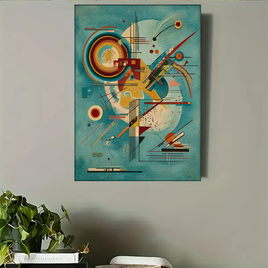 Stampa su tela intelaiata — Homage to Kandinsky
