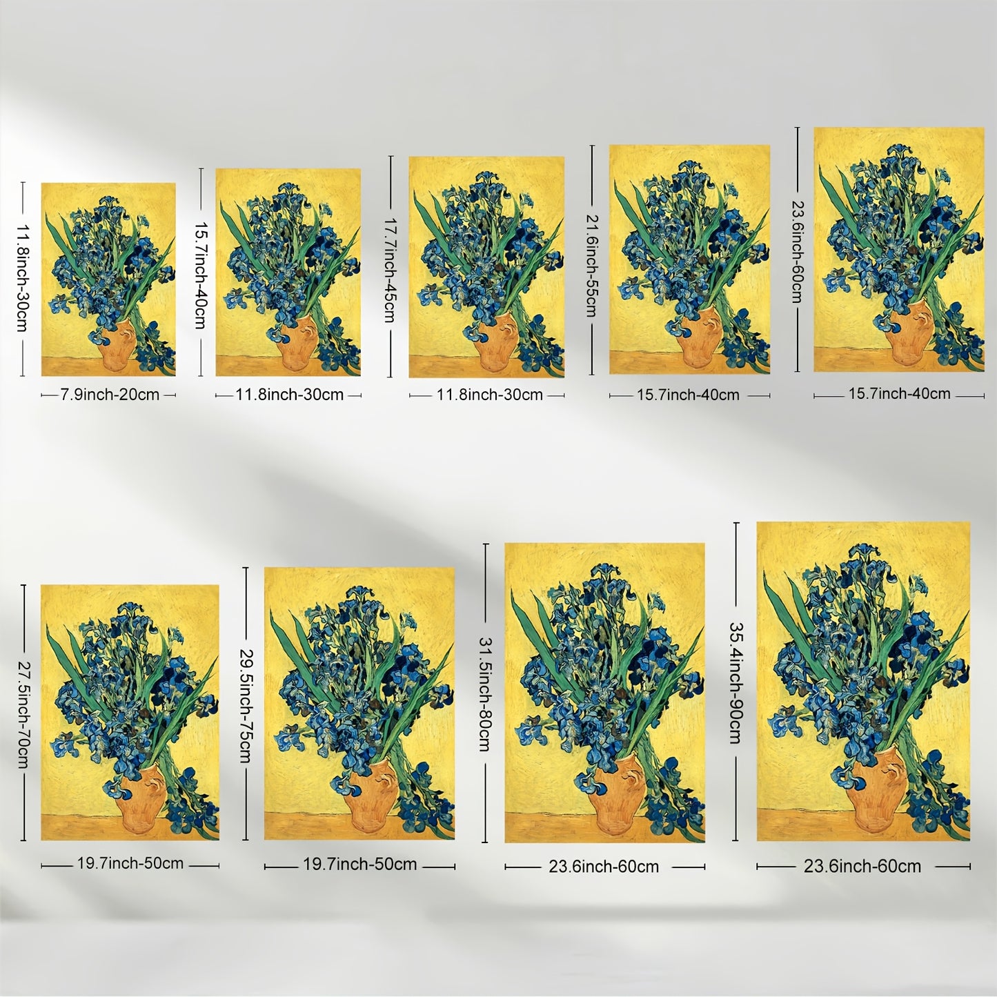 Stampa su tela intelaiata — Homage to Van Gogh