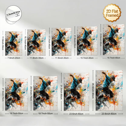 Stampa su tela intelaiata — Breakdance