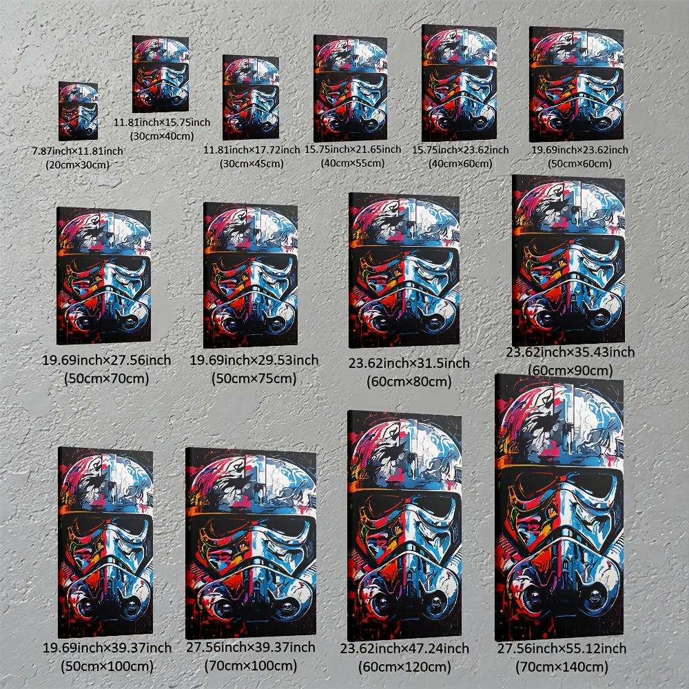 Stampa su tela intelaiata — Homage to Star Wars