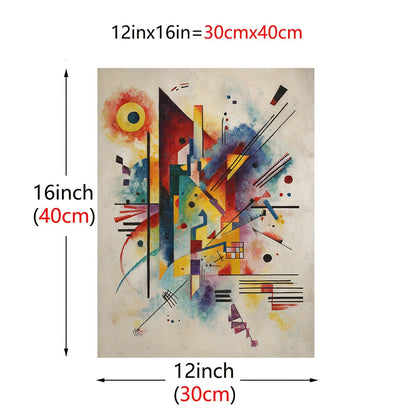 Stampa su tela intelaiata — Homage to Kandinsky