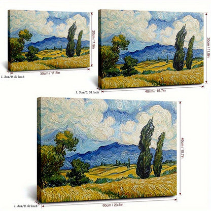 Stampa su tela intelaiata — Homage to Van Gogh