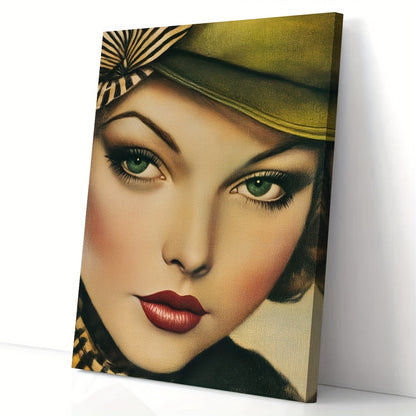 Stampa su tela intelaiata — Homage to Lempicka