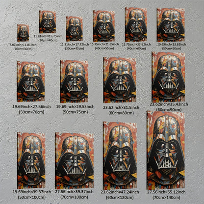 Stampa su tela intelaiata — Homage to Star Wars