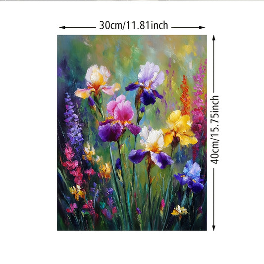 Stampa su tela intelaiata — Iris