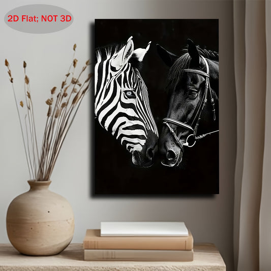 Stampa su tela intelaiata — Zebra