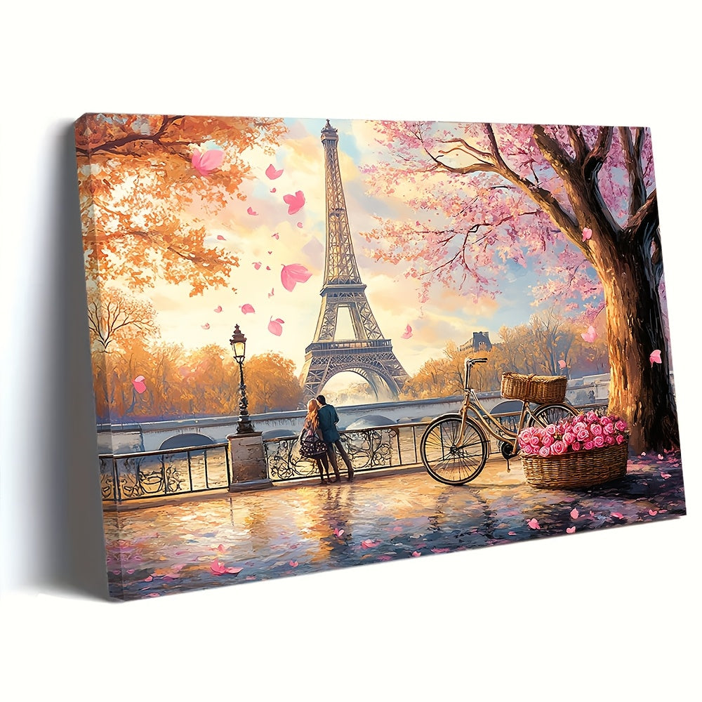 Stampa su tela intelaiata — Torre Eiffel