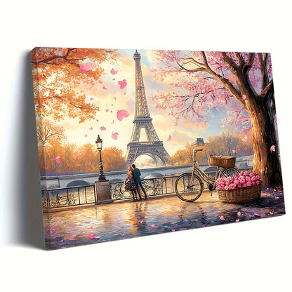Stampa su tela intelaiata — Torre Eiffel