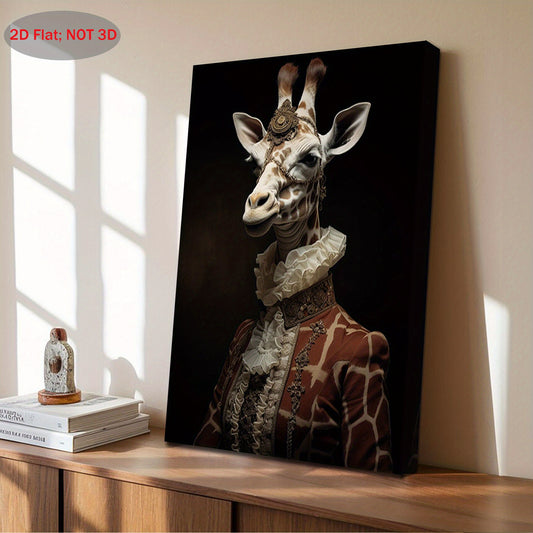 Stampa su tela intelaiata — Giraffa